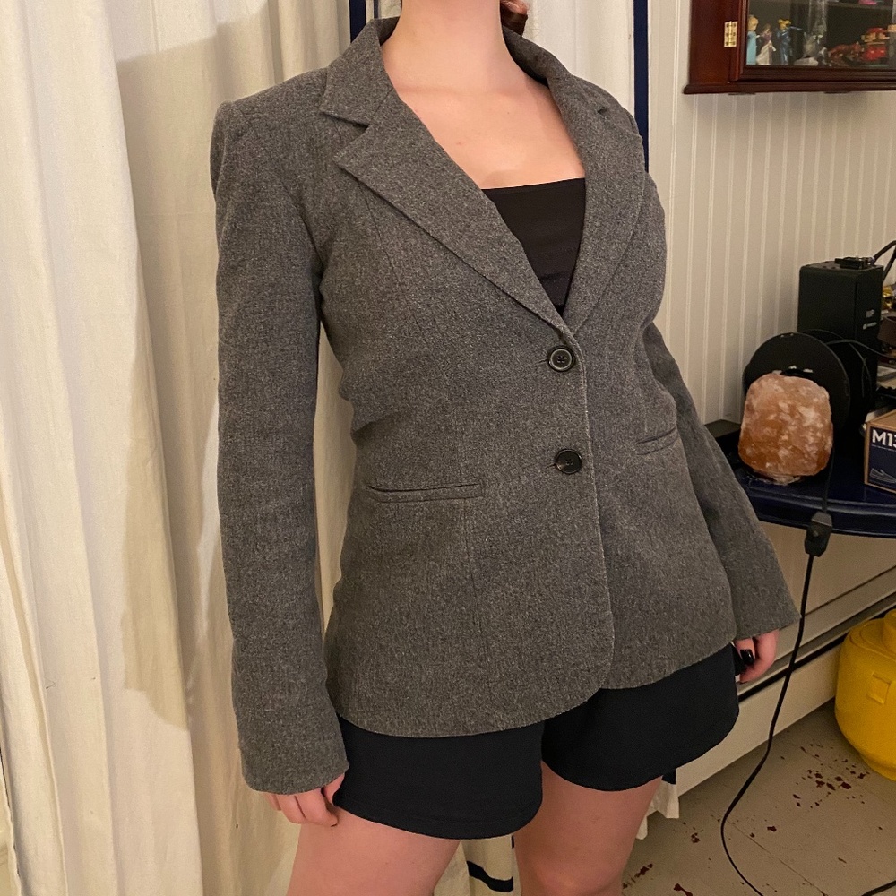 Classic Grey Blazer